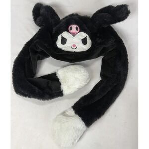Sanrio Kuromi Black Cosplay Hat With Movable Ears